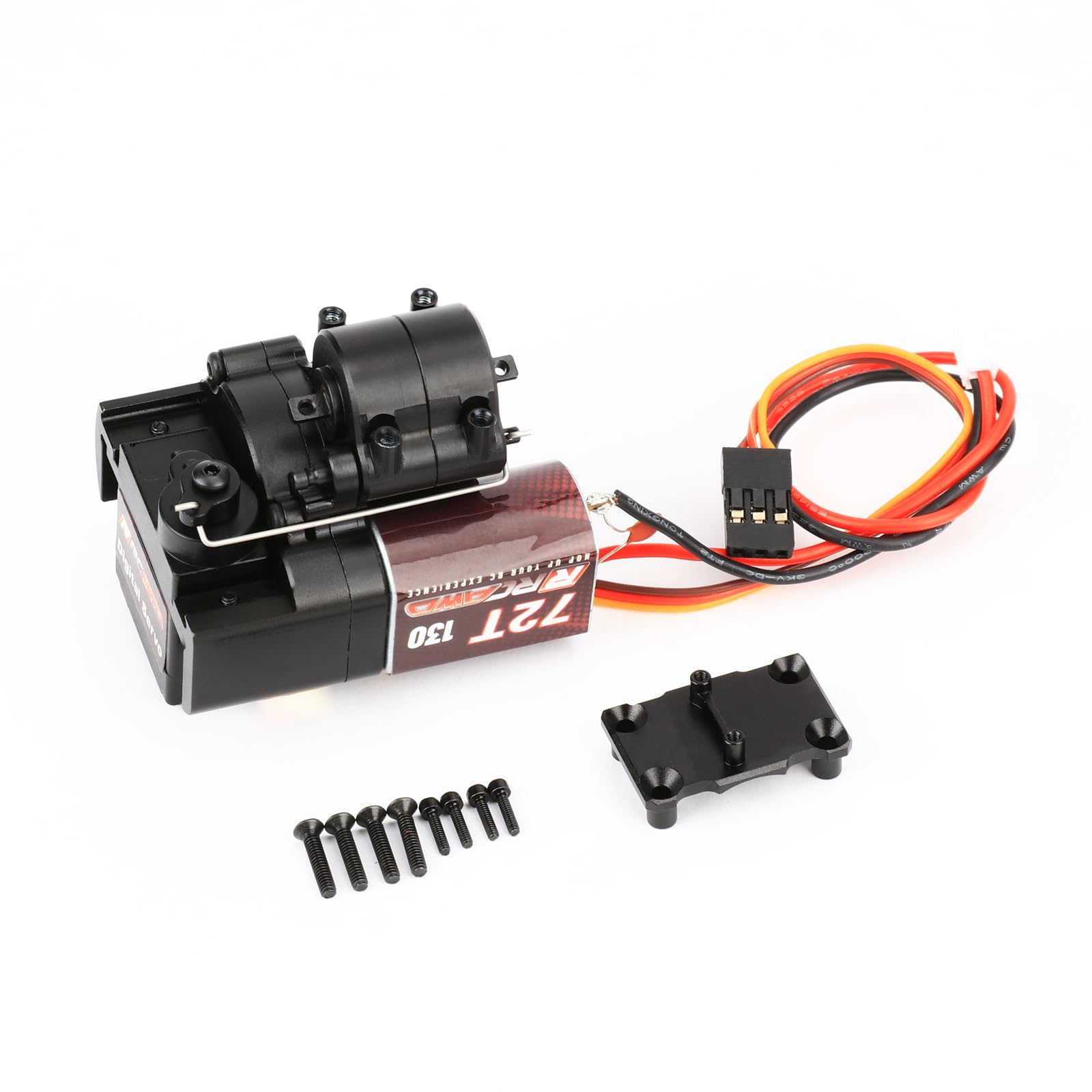 Amazon.com: RCAWD SCX24 Motor Two-Speed Transmission 130 72T High